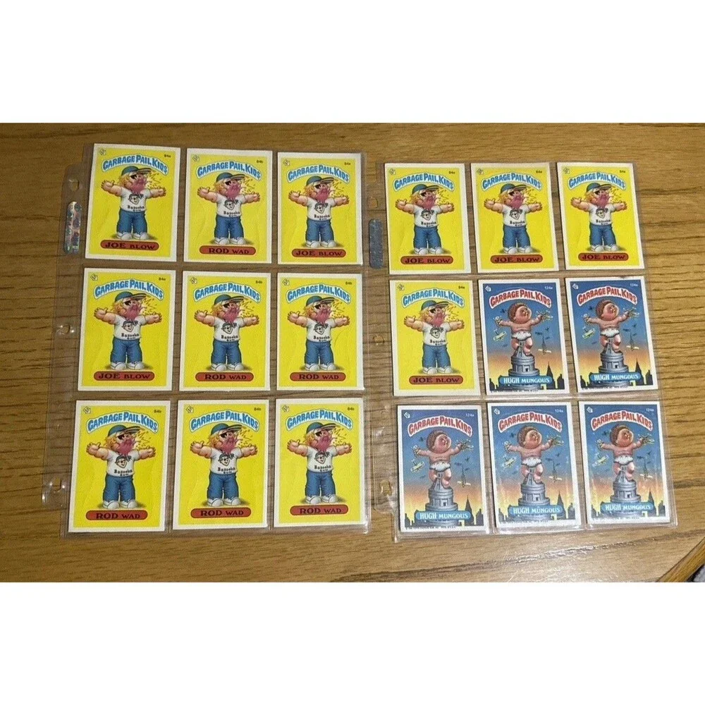 183 VTG 1986 Garbage Pail Kids Lot Series 3 & 4 GPK Topps Bulk Set Builder Dups